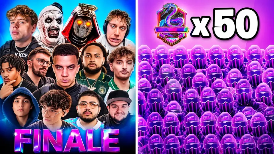Can 50 Iridescents Defeat STREAMERS? (FINALE)